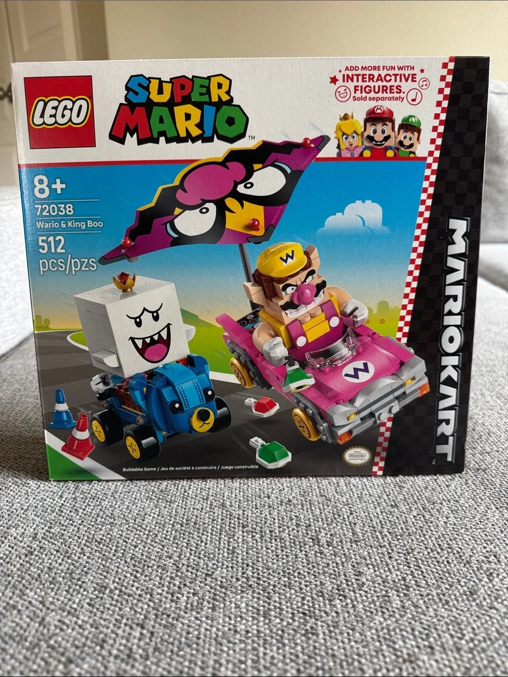 NEW. LEGO 72038 Super Mario Warrior and King Boo 512 pieces
